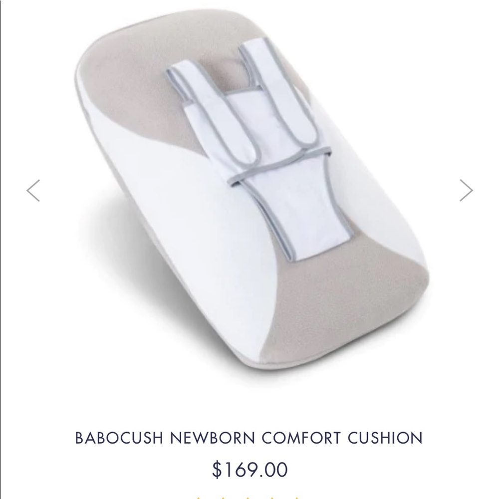 Babocush Newborn Comfort Cushion, Gently Used, Excellent Condition!